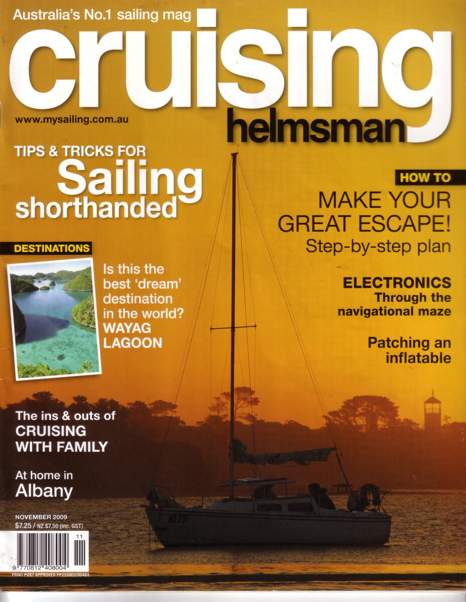 Cruising Helmsman Cover Nov09