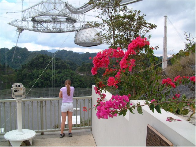 The Aricebo Radio Telescope/Observatory...