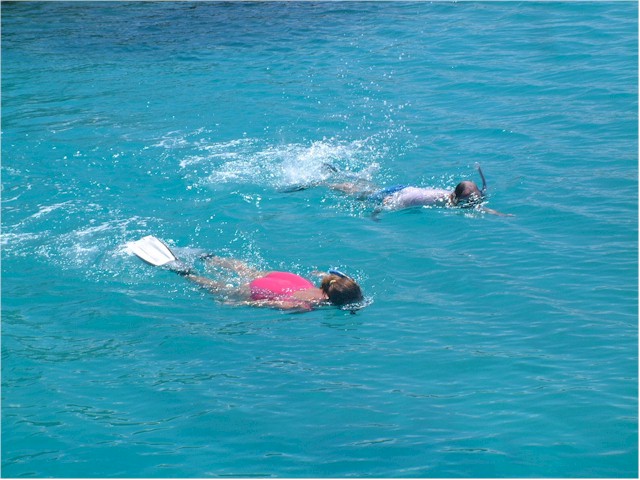 ... and good snorkelling.
