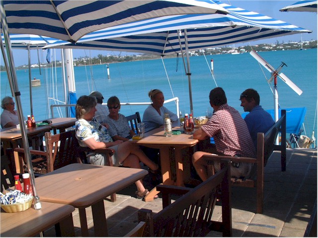 We caught up with John and Clare from the Lord Nelson who we'd first met in Antigua.