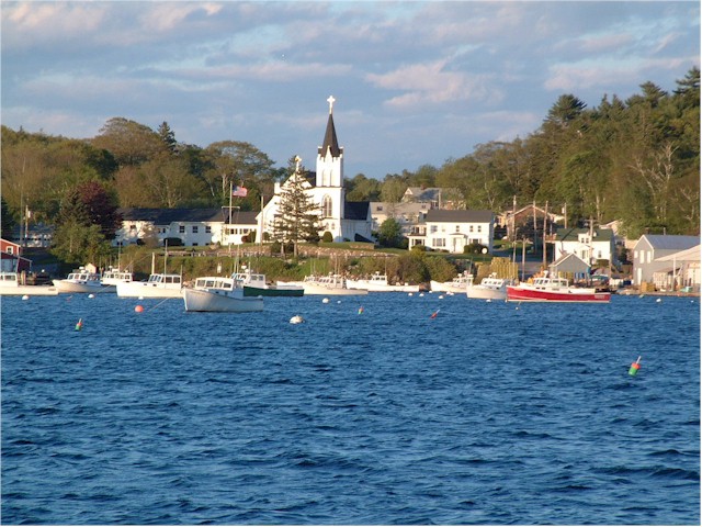 Beautiful Boothbay, Maine.
