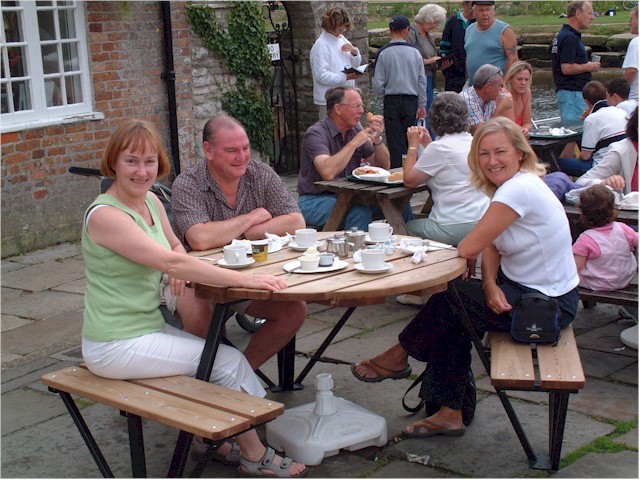 And enjoyed fish & chips with them at Weymouth.
