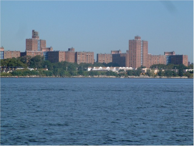 
View of the Bronx from City Island...
