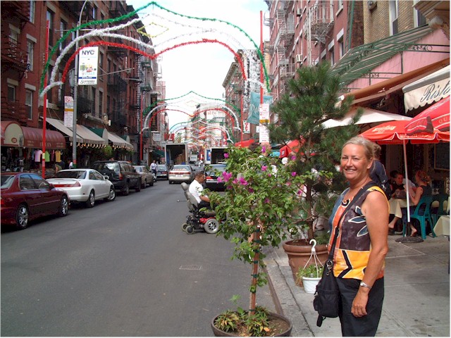 In Little Italy...
