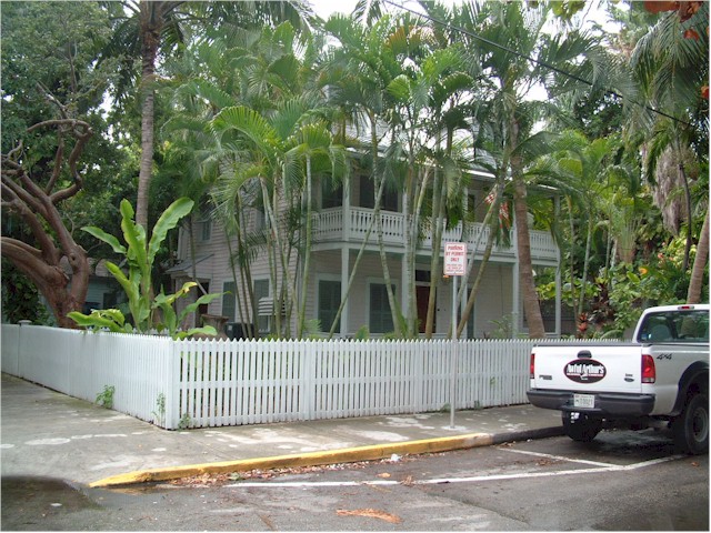 A typical Key West style home.
