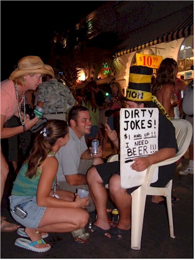 Fantasy Fest in Key West - lots of body art...
