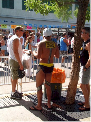 Fantasy Fest in Key West - lots of body art...
