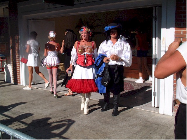 Fantasy Fest in Key West - lots of body art...
