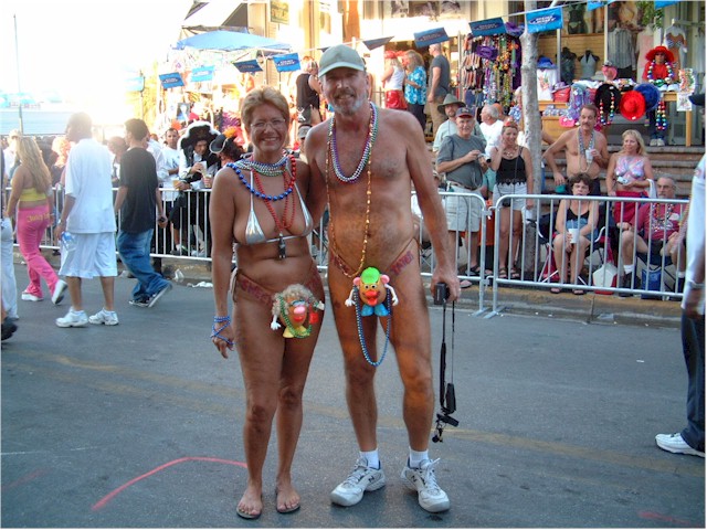 Fantasy Fest in Key West - lots of body art...

