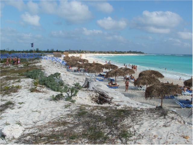The beaches go on forever.
