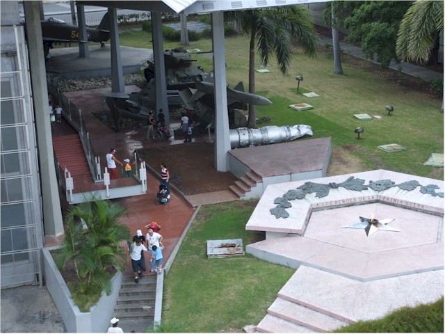 At the museum of the Revolution.