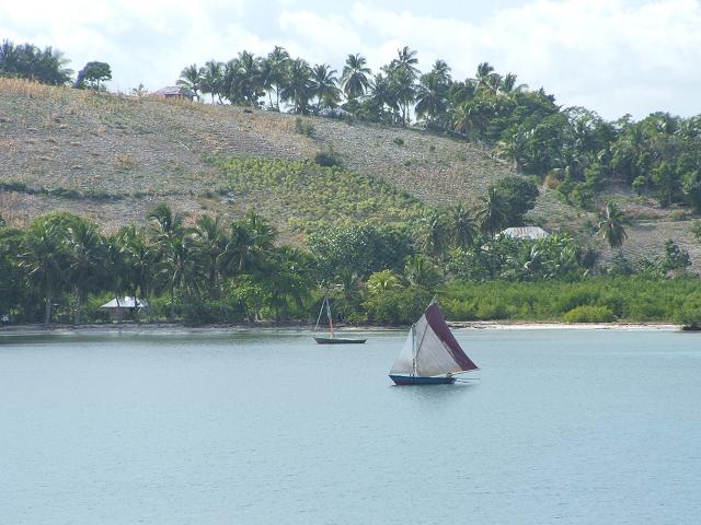 
One of the local boats - they sail in almost any weather.