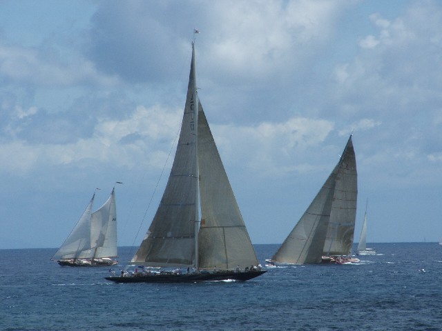 Some of the fabulous yachts racing in the "Classics" Regatta...