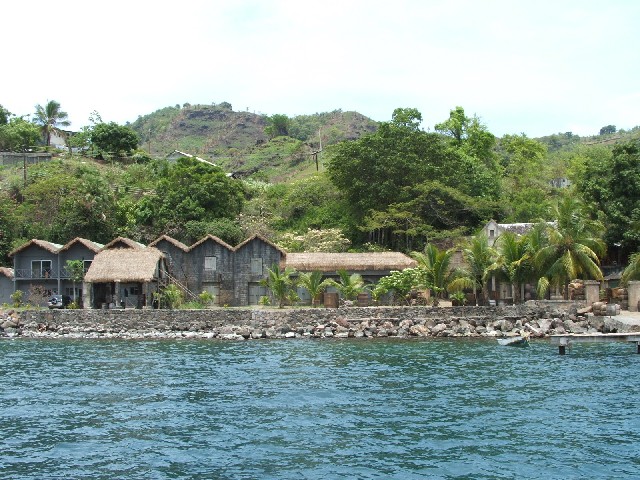 Wallilabou Bay - site of the original 'Port Royal' in the "Pirates of the Caribbean" film...
