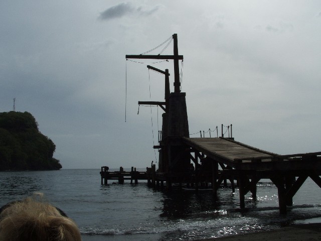 Wallilabou Bay - site of the original 'Port Royal'...
