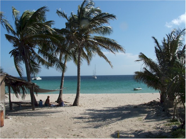 Los Testigos islands lie between Trinidad & Venezuela.