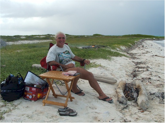 ... a good anchorage in heavy winds.
