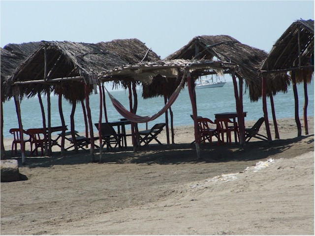 Punta Hermosa - a local seaside resort where we enjoyed lunch ashore...
