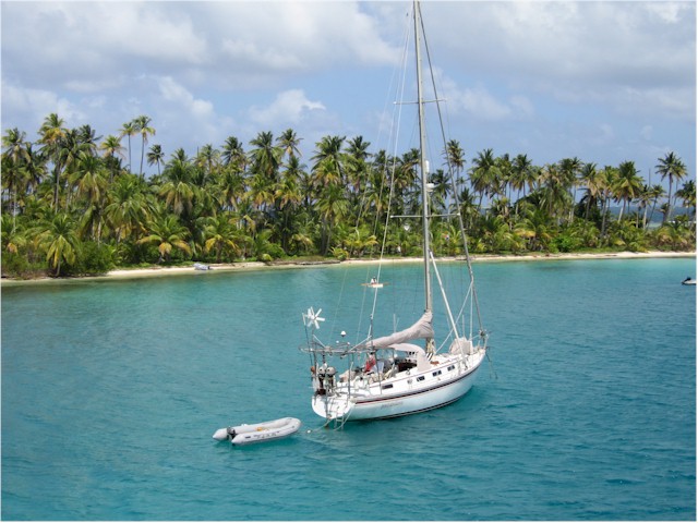 The San Blas islands are beautiful...