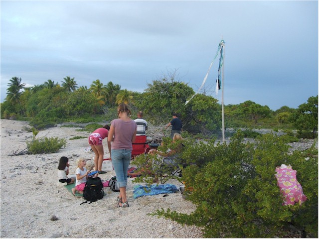 BBQ on the beach to celebrate mid-summer's day.
