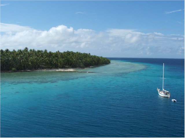 Suwarrow Atoll - a real Pacific gem, only accessible by yachts...