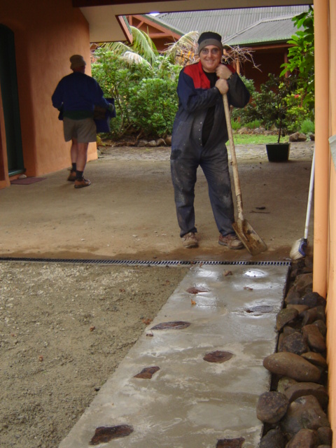 Trevor and Keith design and build a better drainage system!
