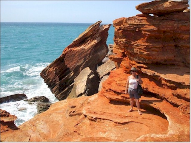 Spectacular Gantheaume Point at Broome.

