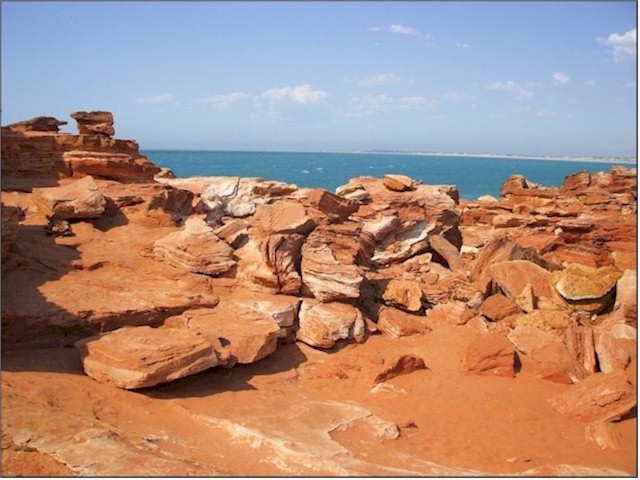 Spectacular Gantheaume Point at Broome.
