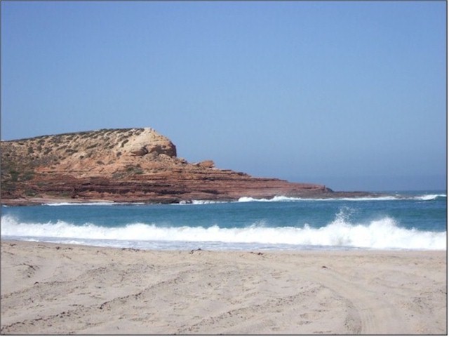 Red Bluff at Kalbarri.
