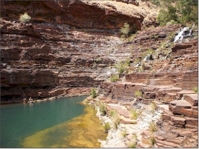 Karijini National Park with stunning pools!
