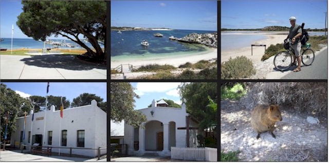 Rottnest Island, just off Perth, began as a prison island for aborigines. Now a favourite day trip destination.
