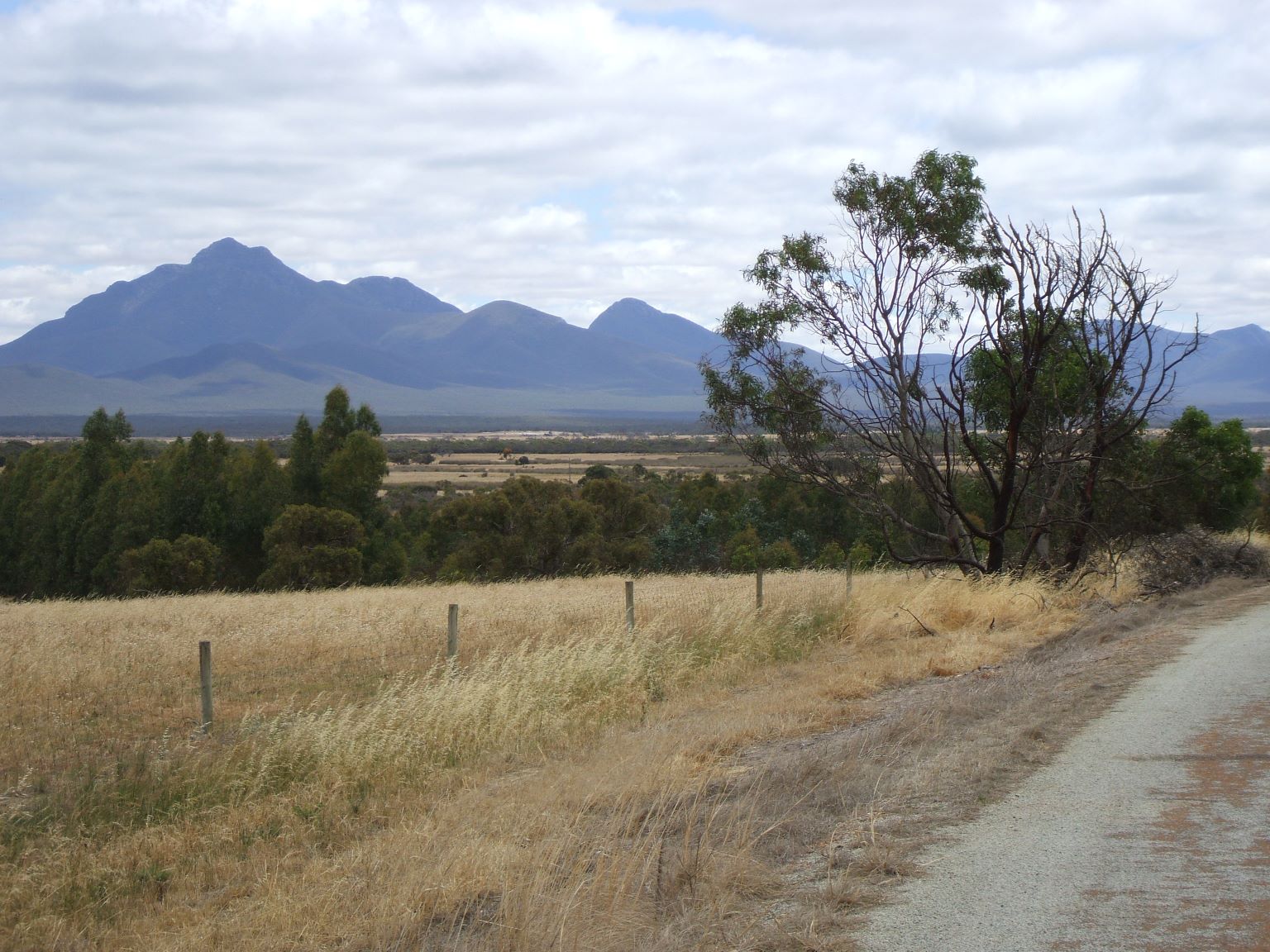 The Porongorup Ranges - highest mountains in WA
