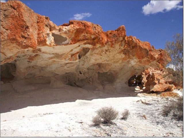 This huge outcrop of granite boulders are sacred to the aborigines.
