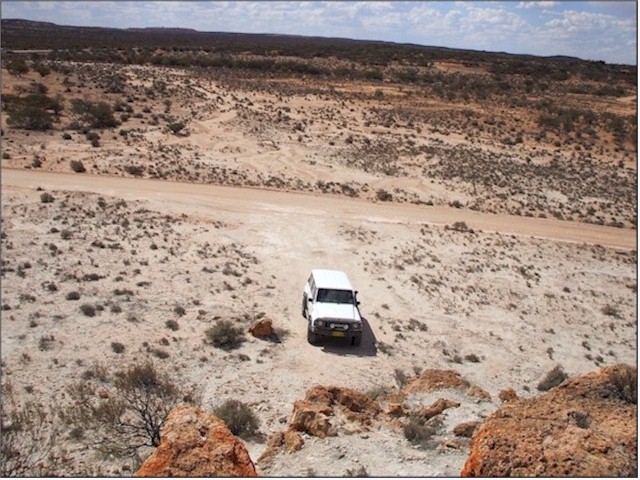 This huge outcrop of granite boulders are sacred to the aborigines.
