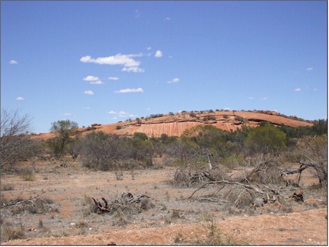 Walga Rock is the third largest monolith in Australia, and has aboriginal paintings in its caves.