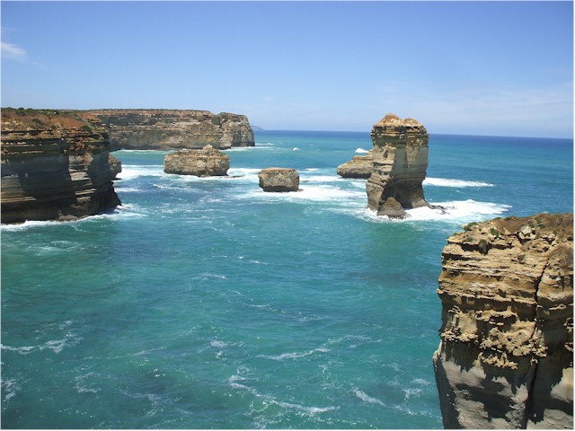 The 12 Apostles - well, some of them!
