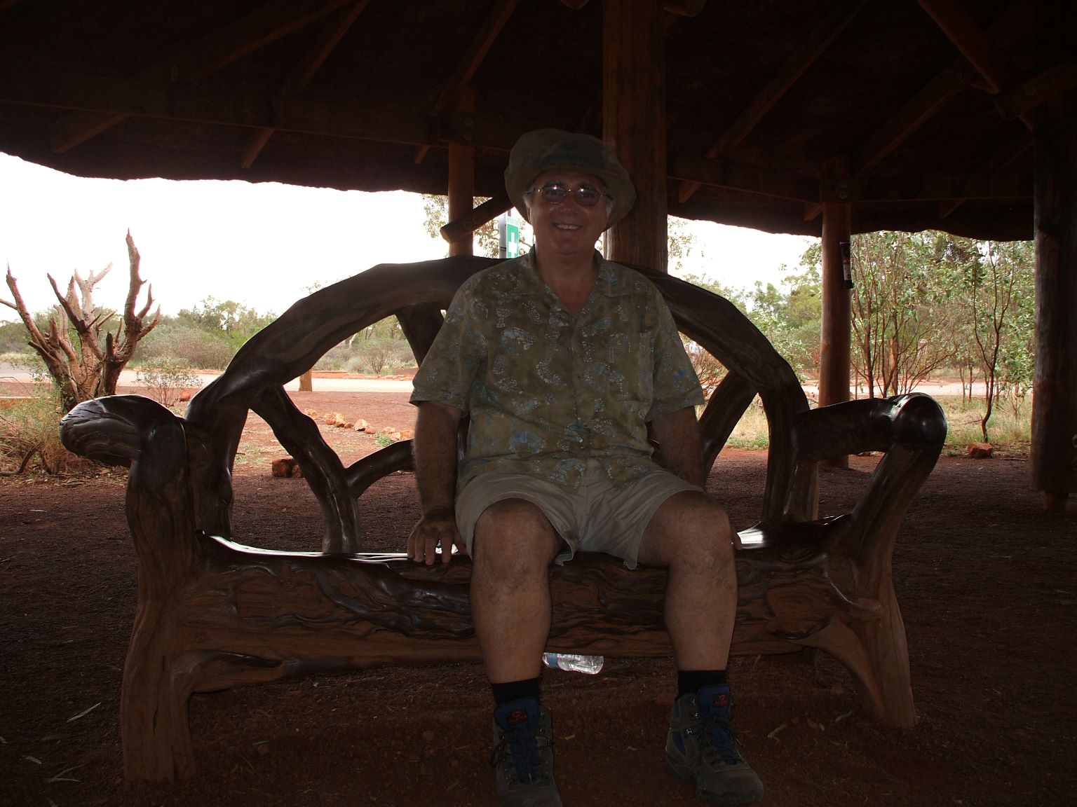At Uluru (Ayers Rock)