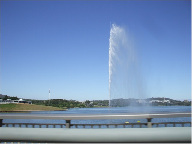 Canberra - a purpose-built capital city.