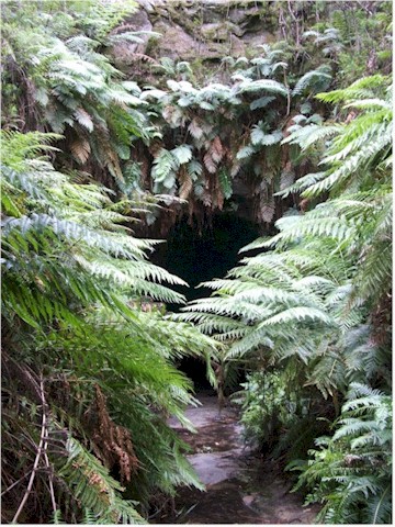 ... and the amazing hidden valley at the other end.