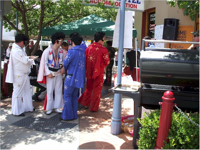 
Parkes - also the site of an annual Elvis Convention.