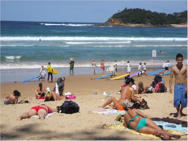 A day out at Manly Beach...