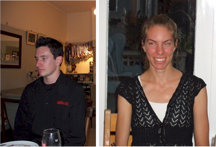 Jeremy and Lizzie Orchard.