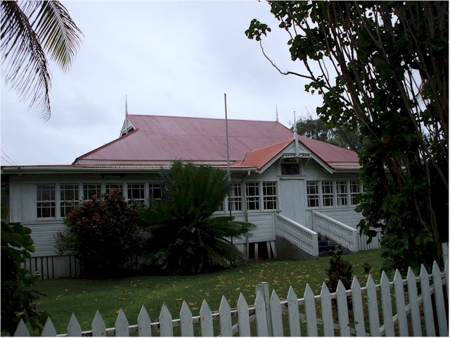 The Royal Palace in Pa'angai.
