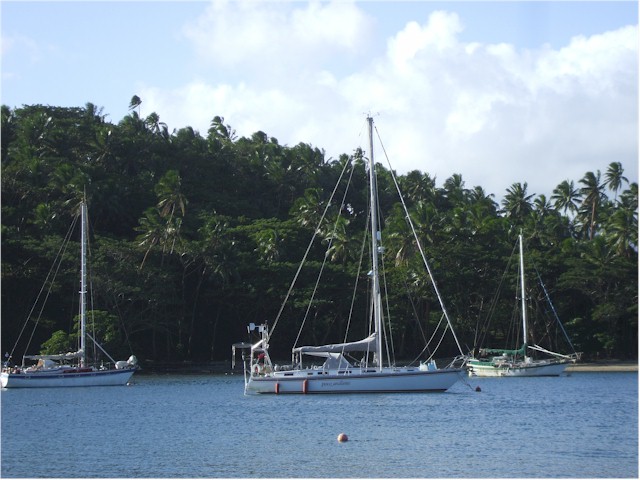 Savusavu, our landfall in Fiji