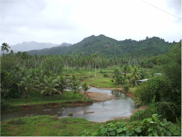 
We take the bus across the island of Vanua Levu