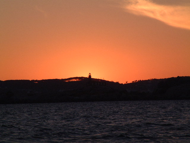 
A lovely sunset over the Ria de Arosa.