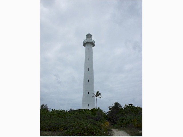 Waiting for weather at  Amadee Lighthouse, New Caledonia.
