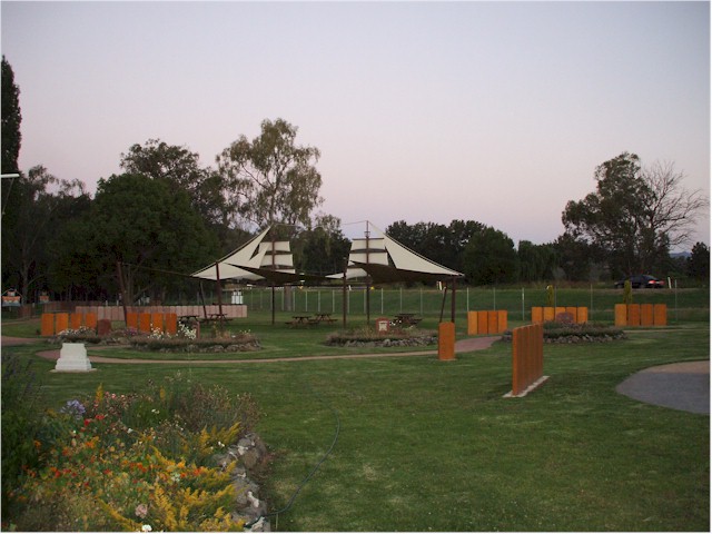 A fascinating tribute to the First Fleet of ships to bring convicts and settlers to Australia.
