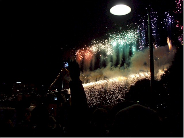 ... and the fireworks were great!
