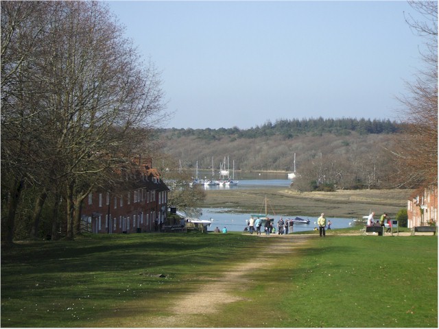 
Buckler's Hard in the New Forest - where Nelson built his warships.
